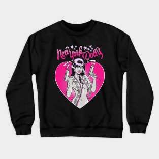 Ny Punk Rock Band Perfect Gift Crewneck Sweatshirt